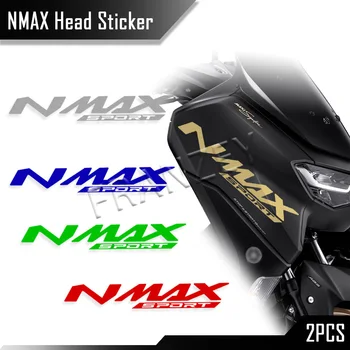 За YAMAHA NMAX 155, Nmax160, Nmax150, Nmax125 Аксесоари за мотоциклети, Скутери, Предна странична лента, етикети на обтекател, Водоустойчиви етикети