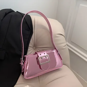 Луксозна марка чанта през рамо с клапа за жени, Тенденция 2023, Дамски чанти и портмонета от най-различни кожи, Малка чанта през рамо