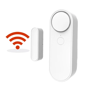 Sasha Wifi вратата сензор прозорци Врата прозорци сензор със звукова аларма за Алекса Google Home