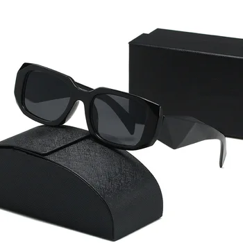 Vintage слънчеви очила, дамски луксозни маркови Квадратни черни очила за Пътуване, Модни Градиентные Ретро Слънчеви мъжки Модни аксесоари Y2k