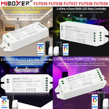 FUT035 FUT036 FUT037 FUT038 FUT039 (Обновена) 2.4 Ghz Одноцветный Слаби CCT RGB RGBW RGB + CCT Контролер led лента Voice