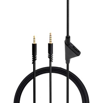 Разменени на кабел за слушалки A40/A40TR, кабел за игрални слушалки с функция за регулиране на силата на звука 2,0 М