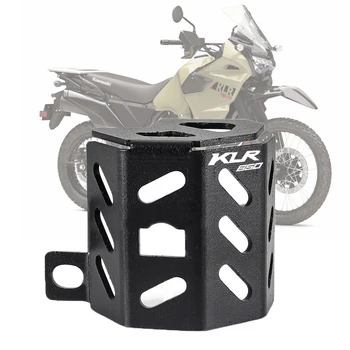 За KLR 650 KLR650 2021 2022 -Алуминиеви Аксесоари за мотоциклети с ЦПУ, защитната капачка на резервоара за спирачна течност, защитно покритие