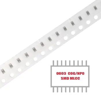 МОЯТА ГРУПА 100ШТ SMD MLCC CAP CER 4.5 PF 50V NP0 0603 Многослойни керамични кондензатори за повърхностен монтаж в наличност