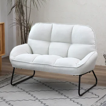Мини-разтегателен диван с 2 места От мек плътен futon бельо, Шезлонг за почивка Moon Egg, Компактни мебели