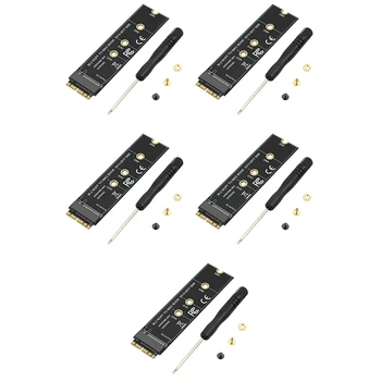 5X M. 2 NVME SSD Преобразующая карта-адаптер За Air Pro Retina 2013-2017 NVME/AHCI SSD Комплект За A1465 A1466 A1398 A1502