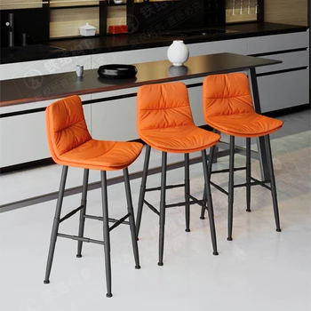 Дизайнерска маса за хранене и столове за дневна, Индивидуална Домашен стол за почивка, кът за Хранене, бар, Модерно обзавеждане Sillas Comedor MQ50CY