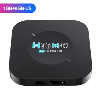 H96Max Android Box Android media player 11 4K Ultra HD 2,4 G WiFi Видео телеприставка 1 GB 2 GB RAM 8 GB 16 GB ROM