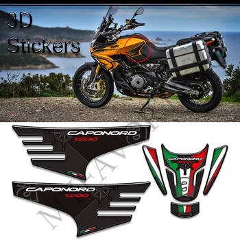 2013 - 2019 2020 2021 2022 Комплект накладки за резервоар на мотоциклет, наколенници, етикети, протектор за Aprilia Caponord 1200 Rally
