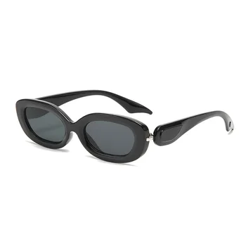 нови модни овални слънчеви очила в малки рамки за жени и мъже, 2023, Висококачествен trend продукт, популярни очила за шофиране, очила за рейв-партита