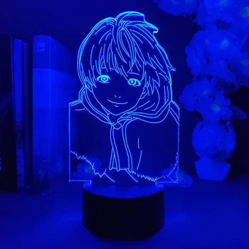 To Your Eternity Аниме Лайт 3D Акрилни настолна лампа за украса на детска спални, Сладък стая Декор, Статуетка Fushi, 3D лампа с голограммой