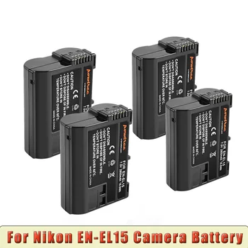 2800 ма батерия EN-EL15 ENEL15 EN EL15 Батерия за фотоапарат Nikon DSLR D600 D610 D800 D800E D810 D850 D7000 D7100 D7200