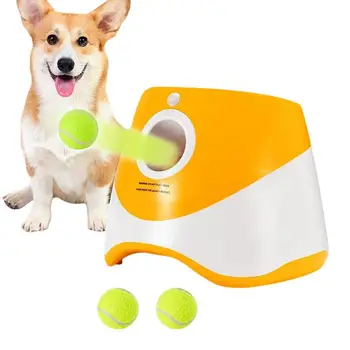 Стартера е за кучешки топки Катапулт за кучета, стартера е за пързаляне с топки, Играчки за кучета, стартера е за тенис топки, Подскачащи топката, играчки за питбулей, 3 тенис топка В комплект