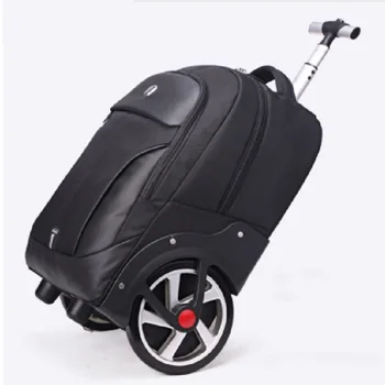 Нова Дизайнерска чанта на колела с по-голям колело, чанта на рамото за мъже/жени, куфар с голям капацитет, ръчния багаж, чанта