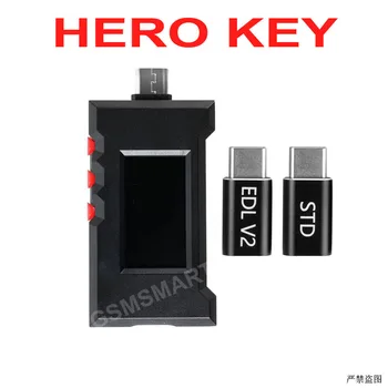 Нов Кабел Hero Key EDL USB Harmony За свързване на модели за Подкрепа на режима на телефона с отворен порт 9008 Универсален кабел с 10 режима