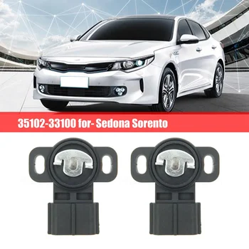 35102-33100 Сензор за положение на педала на газта Авто-TPS Сензор за-Hyundai-Kia Sedona Sorento 2 бр.