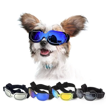 Ослепителни слънчеви очила за кучета Слънчеви очила Материал на КОМПЮТЪР Стоки за домашни любимци, Слънчеви очила Високо ниво на външния вид на най-Високо качество в Няколко цвята