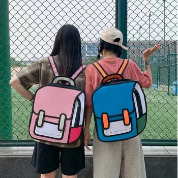 Скъпа раница за момичета Y2K, Детски училищни чанти, Студентски училище раница Kawaii, Корейската Мультяшная чанта за книги, Детски Пътни Забавни Раници 2023