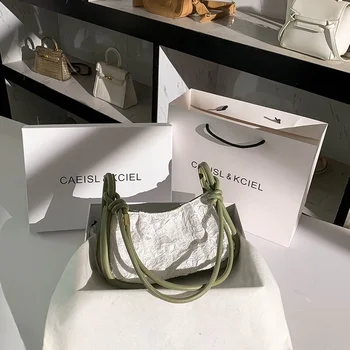 Елегантни Дантелени портмонета и чанти във френски стил, ежедневни вечерни чанти корейската версия за жени, модни универсални чанти 2023 година на издаване, новост