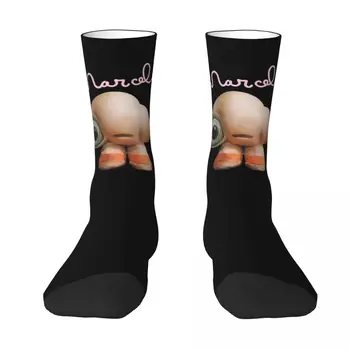 Marcel The Shell С чорапи в стил Live Action, качествени чорапи, всесезонни чорапи, аксесоари за подарък унисекс рожден ден