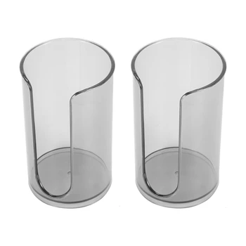 Държач за съхранение на диспенсера пластмасови за еднократна употреба хартиени чаши, Опаковка пластмасови чаши за изплакване на устата, поставка за Чаши за баня