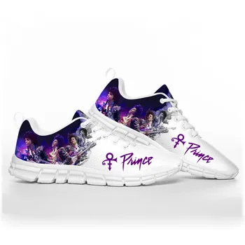 Спортни обувки Prince Роджърс Нелсън Purple Rain, Мъже, жени, юноши, Детски обувки, Ежедневни, изработени по поръчка висококачествени обувки за двойки