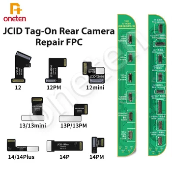 JC JCID V1SE етикет на гърба на фотоапарата, за Ремонт на Платки flex кабел За iPhone XR-12PM 13 14 Pro MAX Mini Без отстраняване Елиминира проблема с предупреждение