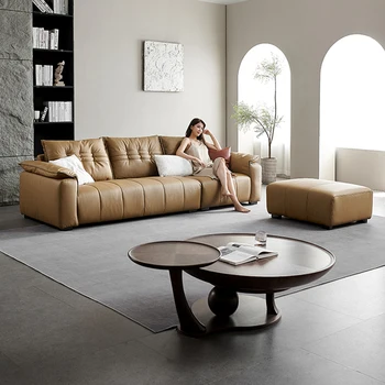 Модерен диван Big Relax, Луксозни Облегалки за ръцете, Foldout Органайзер, Дизайнерски Ultralight Уникален диван, Мебели за спалня
