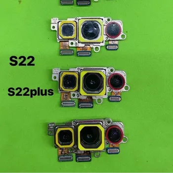 Предна Задна Голяма Основната Камера За Обратно Виждане Сверхширокий Модул Гъвкав Кабел За Samsung Galaxy S22 S22 + Plus S901 S906 Замяна