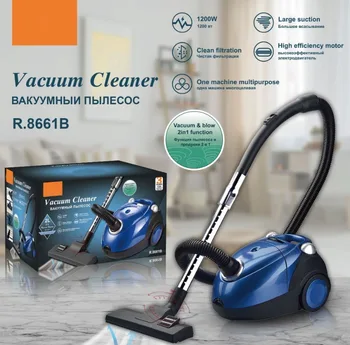 Мощен преносим прахосмукачка за почистване на килими, мултифункционален домакински прахосмукачки, инструменти за почистване на домакински уреди