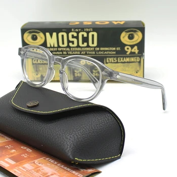 Рамки за оптични очила За мъже и Жени, Vintage слънчеви очила Джони Деп LEMTOSH, Компютърна Ацетатная рамки за очила за мъже, прозрачни лещи
