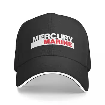 Класическата бейзболна шапка на 80-те години с логото на Kiekhaefer Mercury Marine Outboards в стила аниме, Луксозна шапка на шофьор на камион, Мъжка шапка за ръгби, дамски