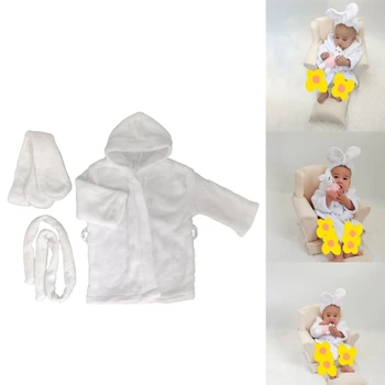 3шт/комплект за новородено снимки подпори на детето момчета момичета приключи пижама хавлия детската снимки подпори студио аксесоар QX2D