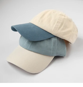Бейзболна шапка в корейски стил, лека шапка, лесна писта, Солнцезащитная шапка, Дамска шапка за Улично Почивка, универсална шапка с козирка, мъжки