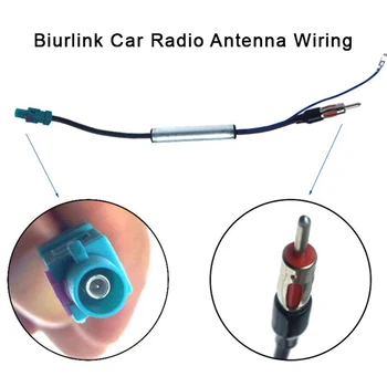 Публикуване на автомобилни радио антени Biurlink Fakra Мъжки адаптер Кабел за пренос на данни на Audi