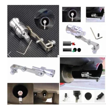 Универсален звуков Симулатор за Кола Turbo Sound Whistle S/M/L/XL Устройство за Ремонт на автомобили Изпускателна тръба Sound Turbo Whistle Авто Турбуфлер