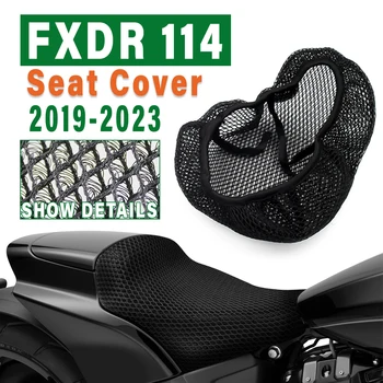 Аксесоари FXDR114 за Harley FXDR 114 2019-2023 Мотоциклет, Нов Калъф За Седалка, Охлаждаща Подложка Възглавница Найлон на Седлото Клетка