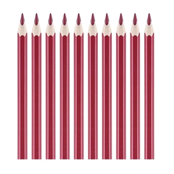 10 бр., набор от твърди плотницких моливи за плотницкого маркер, Дървообработващи механичен молив за писане, рисуване, чертане F19E