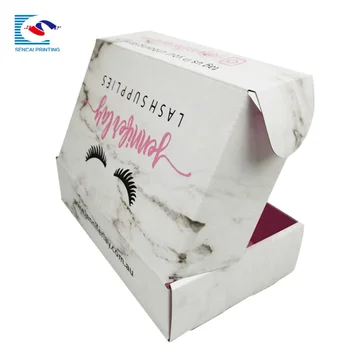 индивидуална кутия от биоразлагаемой крафт-хартия с лого по поръчка за козметични грижи за кожата