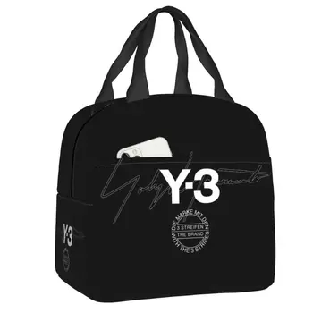 Yohji Yamamoto, изолирано чанта-тоут за обяд, дамски топло чанта-хладилник, термосумка за обяд, контейнер за пикник чанта за къмпинг
