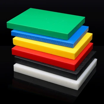Цвят на Пластмасова лист 2/3/4/5/6/8/10/12-40 мм Пластмасова Дъска висока температура PE/UPE/HDPE Плоча направи си САМ