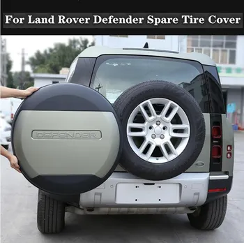 Подходящ за Land Rover Defender 2020 2021 2022 2023, Благородна кутията с резервна гума на задната врата на багажника
