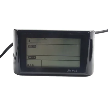LCD дисплей SW900 SM Щекер/водоустойчив мъжки 24/36/48 В е Съвместим с контролера JN Електрически мотор водоустойчив