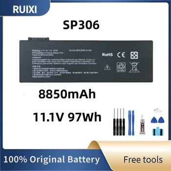 100% Оригинална Батерия RUIXI 11,1 V 97Wh 8850mAh SP305 SP306 За лаптоп SIEMENS ПГ M3 M4 M5 M6 SP304 + Безплатни инструменти