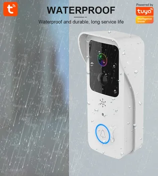 Видео домофон T32 Sasha Безжично дистанционно домашно видео домофон Умен дом Поддържа мрежи Wi-Fi 2.4 G 5G