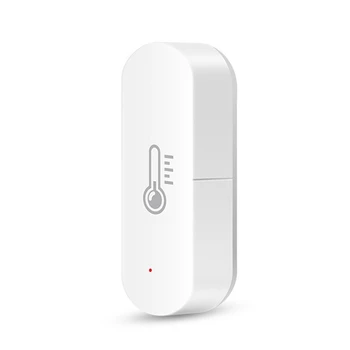Sasha Wifi Сензор за температура и влажност на въздуха Умен Домашен М Влагомер За помещения Термометър Smart Life App Control