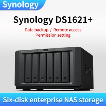 Synology DS1621 + NAS Магазин за Мрежово съхранение Файлов Сървър Частни Облак 6 Слота за дискове Общ Корпоративен Облачен Дисков кутия Бездисковый