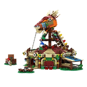 Gobricks MOC Legending -Zelda Breath of the Wild Дъх на пустинята Строителни Блокове Тухли Забавни Играчки За Деца, Подарък