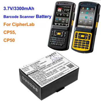 Батерия за баркод скенер OrangeYu 3300 ма, БА-0053A3 за CipherLab CP55, CP50