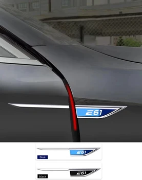 2 бр./компл. Автомобилно крило, стикер от неръждаема стомана, стикери, емблемата на модела на автомобила, аксесоари за украса на екстериора на Bmw e61 e87 e90